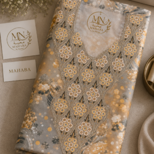 ChatGPT Image Aug 15, 2026, 10_39_03 AM Unstitched Grey & Gold Embroidered Harir Mukhawar