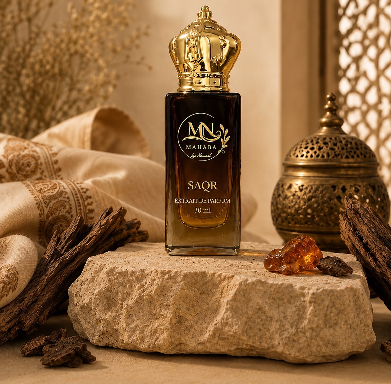 MAHABA SAQR Extrait de Parfum 30ml luxury oud fragrance